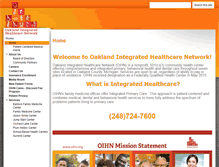 Tablet Screenshot of oihn.org